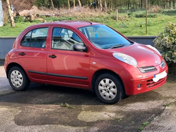 Nissan Micra Hatchback, Petrol, 2006, Red