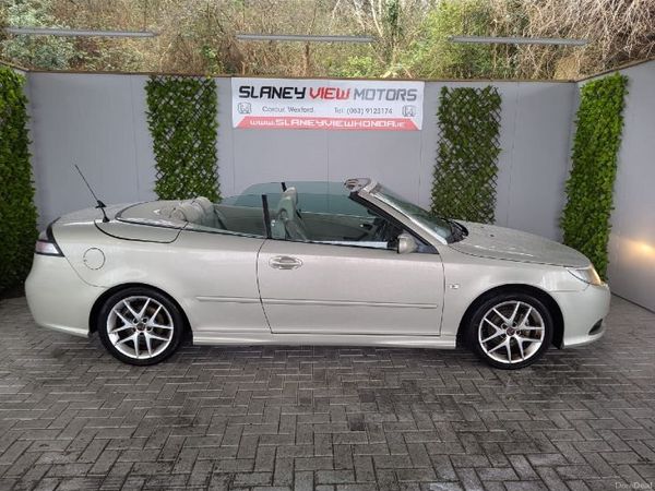 Saab 9-3 Convertible, Ethanol Petrol, 2008, Silver