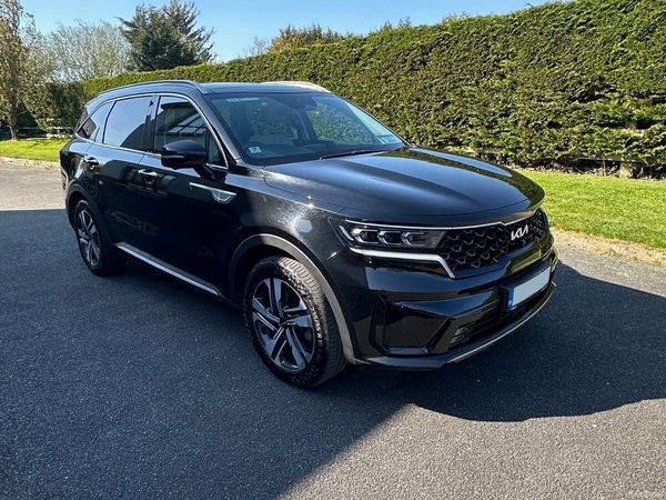 Kia Sorento SUV, Petrol Plug-in Hybrid, 2022, Black