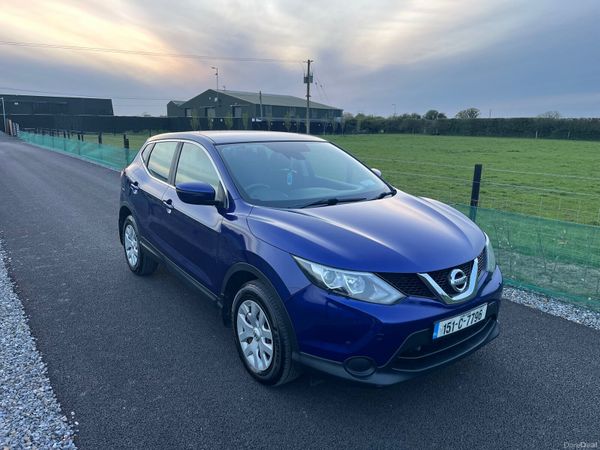 Nissan Qashqai Hatchback, Petrol, 2015, Blue