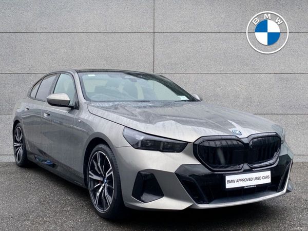 BMW 5-Series Saloon, Petrol Plug-in Hybrid, 2024, Grey