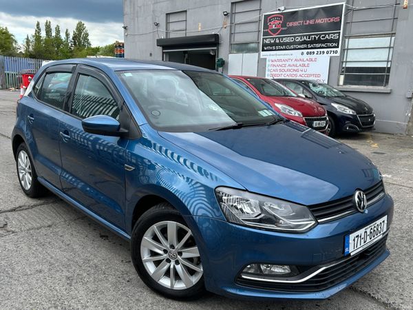 Volkswagen Polo Hatchback, Petrol, 2017, Blue