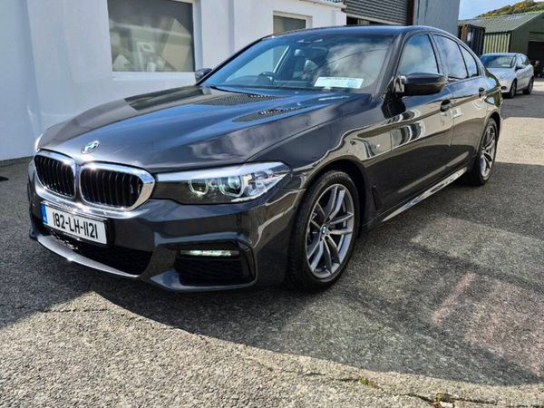 BMW 5-Series Saloon, Diesel, 2018, Grey