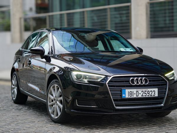 Audi A3 Hatchback, Petrol, 2018, Black