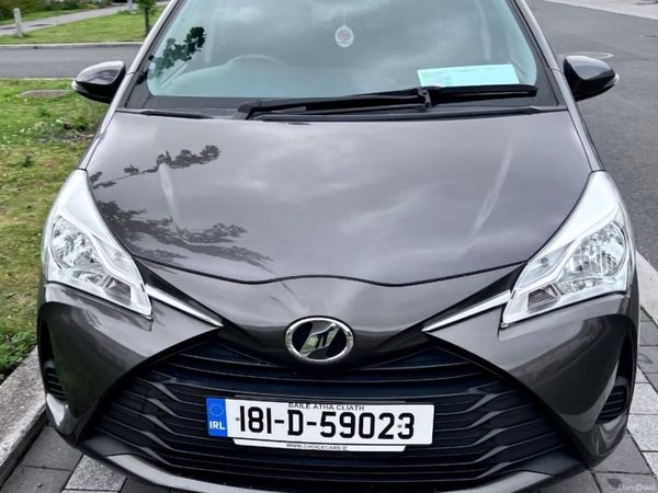 Toyota Vitz Hatchback, Petrol, 2018, Grey