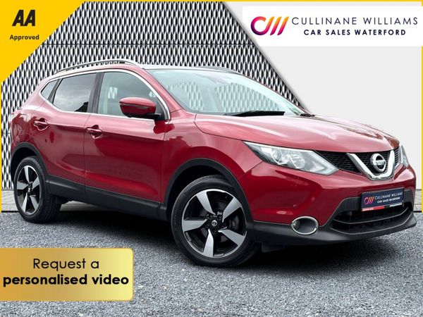 Nissan Qashqai SUV, Diesel, 2017, Red