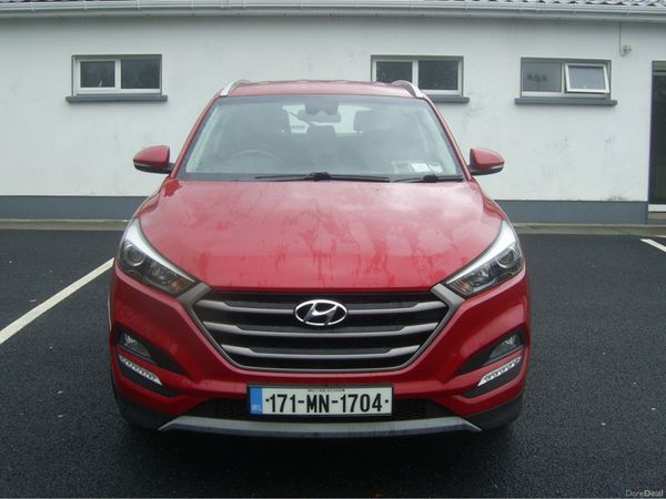 Hyundai Tucson Estate, Diesel, 2017, Red