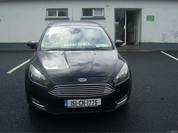 Ford Focus Hatchback, Diesel, 2015, Black