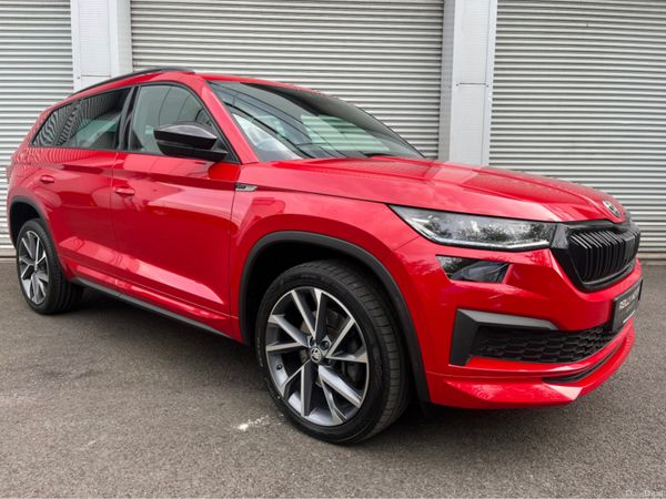 Skoda Kodiaq Estate, Diesel, 2023, Red