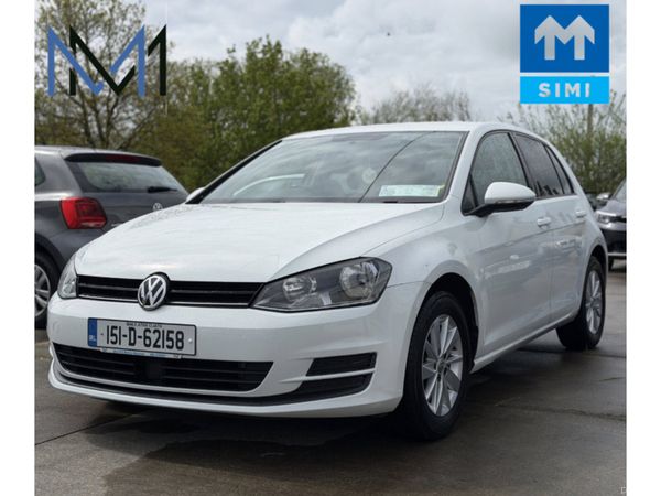 Volkswagen Golf Hatchback, Petrol, 2015, White
