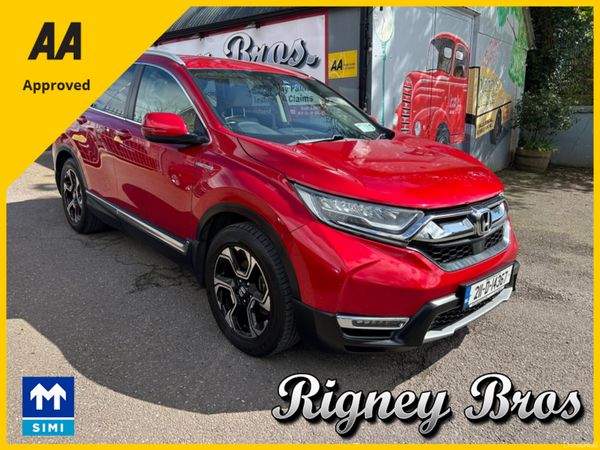 Honda CR-V MPV, Petrol Hybrid, 2021, Red