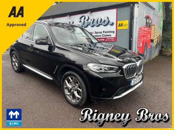 BMW X3 SUV, Petrol Plug-in Hybrid, 2022, Black
