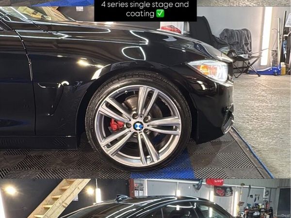 BMW 4-Series Saloon, Diesel, 2015, Black