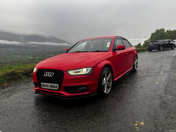 Audi A4 Saloon, Diesel, 2015, Red