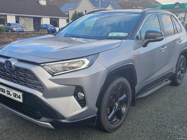Toyota RAV4 SUV, Petrol Hybrid, 2019, Silver