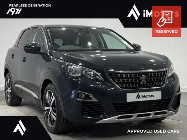 Peugeot 3008 SUV, Diesel, 2018, Grey