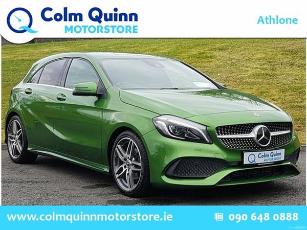 Mercedes-Benz A-Class Hatchback, Petrol, 2018, Green