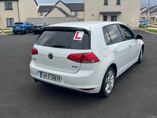 Volkswagen Golf Hatchback, Diesel, 2014, White