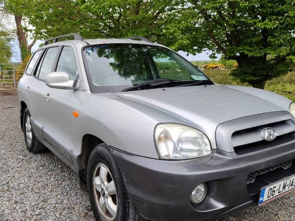 Hyundai Santa Fe SUV, Diesel, 2006, Silver