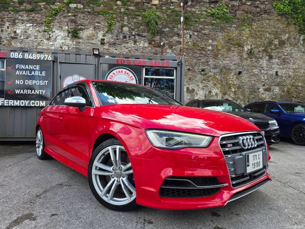 Audi S3 Saloon, Petrol, 2017, Red