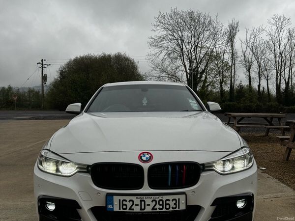 BMW 3-Series Saloon, Petrol Plug-in Hybrid, 2016, White