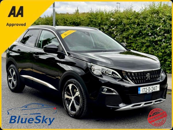 Peugeot 3008 SUV, Petrol, 2017, Black