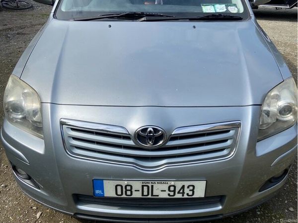 Toyota Avensis Saloon, Petrol, 2008, Grey