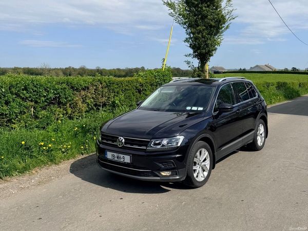 Volkswagen Tiguan SUV, Diesel, 2019, Black