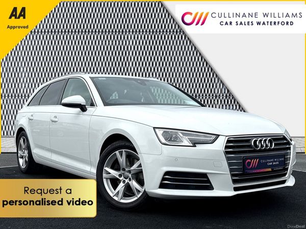 Audi A4 Estate, Petrol, 2017, White