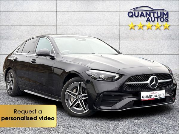 Mercedes-Benz C-Class Saloon, Petrol Plug-in Hybrid, 2023, Black