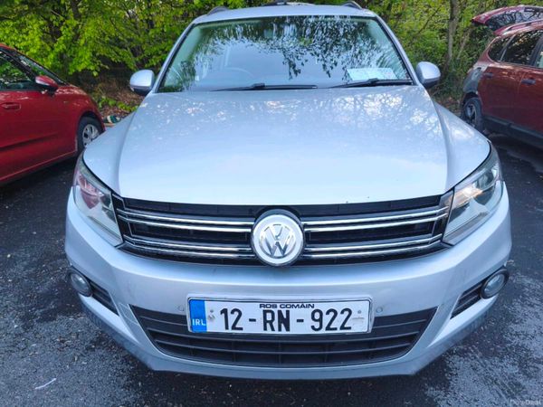Volkswagen Tiguan SUV, Diesel, 2012, Silver