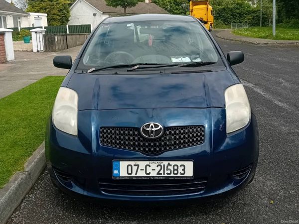 Toyota Yaris Hatchback, Petrol, 2007, Blue