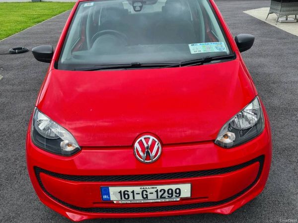 Volkswagen up! Hatchback, Petrol, 2016, Red