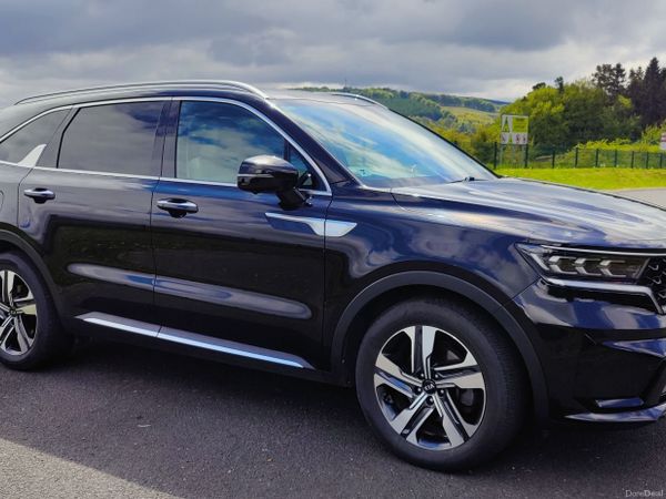 Kia Sorento SUV, Petrol Plug-in Hybrid, 2021, Black