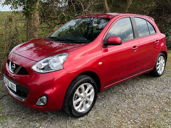 Nissan Micra Hatchback, Petrol, 2016, Red