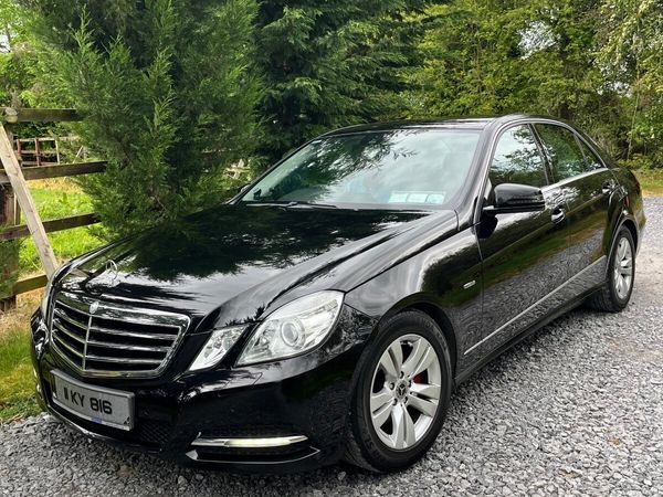 Mercedes-Benz E-Class Saloon, Diesel, 2011, Black