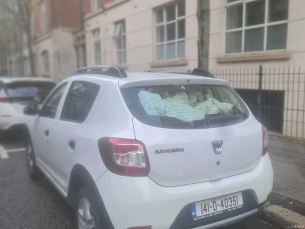 Dacia Sandero Stepway Hatchback, Petrol, 2014, White
