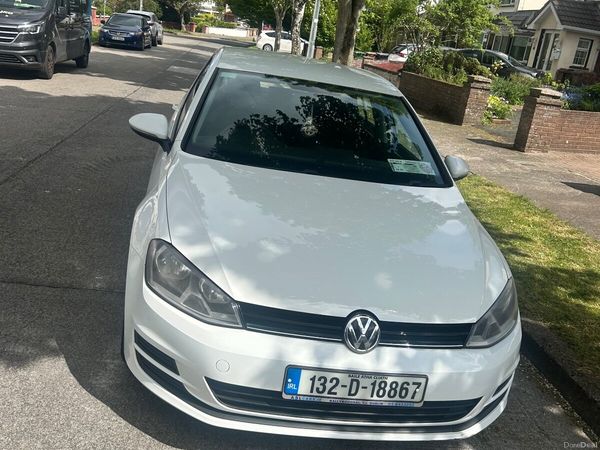 Volkswagen Golf Hatchback, Petrol, 2013, White