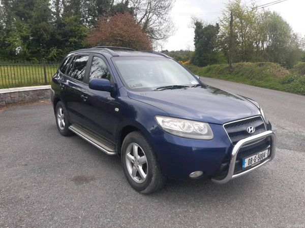 Hyundai Santa Fe SUV, Diesel, 2008, Blue