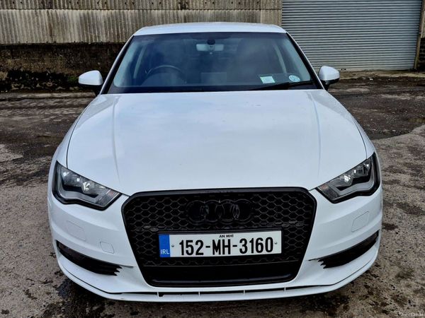 Audi A3 Saloon, Diesel, 2015, White