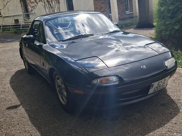 Mazda MX-5 Convertible, Petrol, 1992, Black