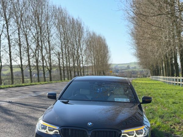 BMW 5-Series Saloon, Diesel, 2018, Black