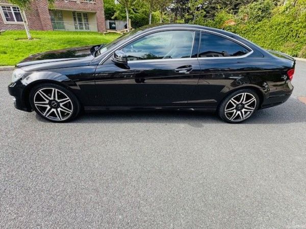 Mercedes-Benz C-Class Coupe, Diesel, 2012, Black