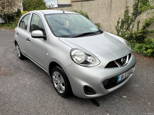Nissan March Hatchback, Petrol, 2019, Silver