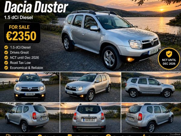 Dacia Duster SUV, Diesel, 2013, Silver