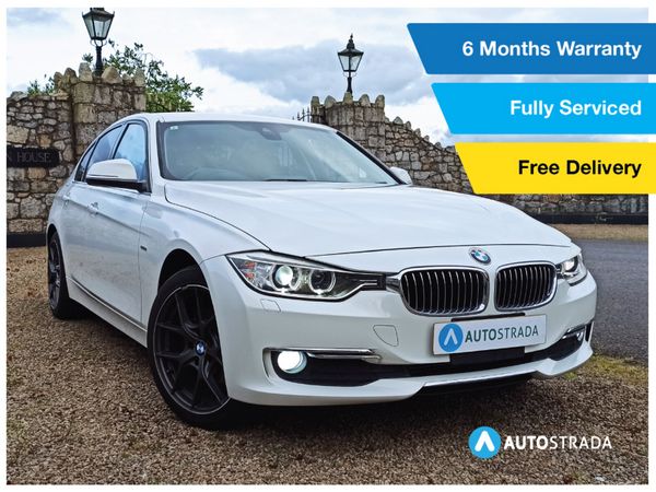 BMW 3-Series Saloon, Diesel, 2014, White