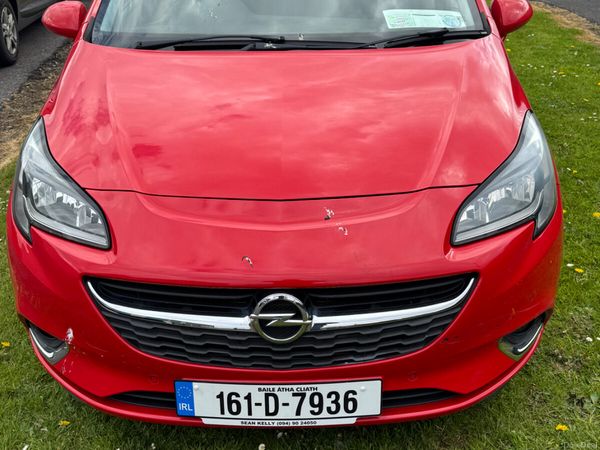 Opel Corsa Hatchback, Diesel, 2016, Red