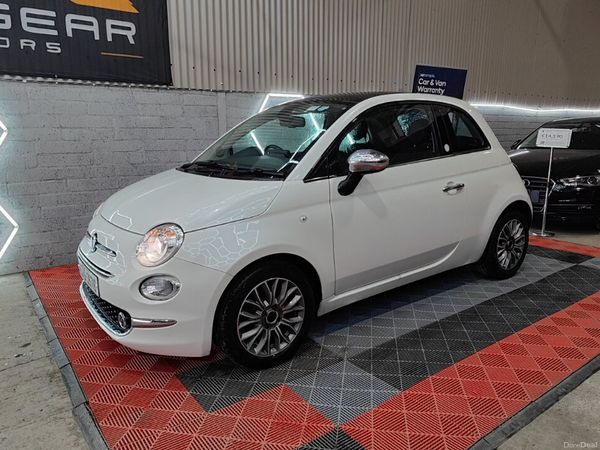 Fiat 500 Hatchback, Petrol, 2016, White