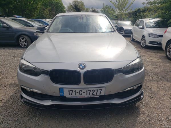 BMW 3-Series Saloon, Petrol Plug-in Hybrid, 2017, Silver