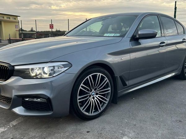 BMW 5-Series Saloon, Diesel, 2017, Blue